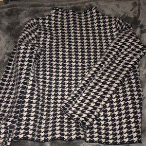 Ann Taylor Houndstooth top